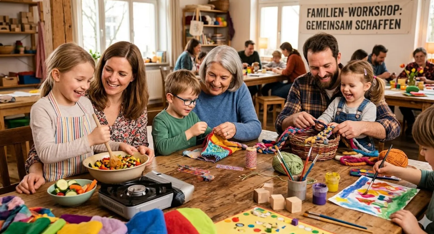 Familienworkshop im Schloss Wolfpassing, 17. bis 22. August 2026